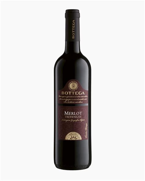 merlot red wine italian wines bottega spa