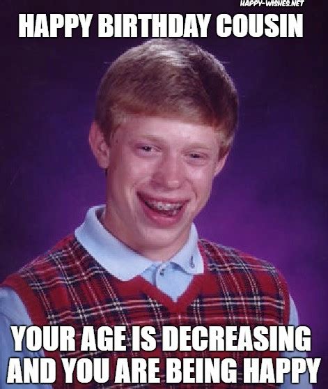 Happy Birthday Wishes For Cousin Quotes Images And Memes