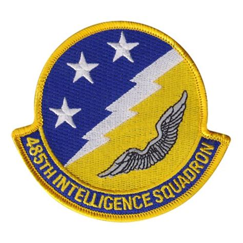 custom patches  intelligence squadron patches
