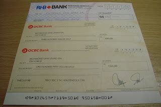 richmond bank cheques worth