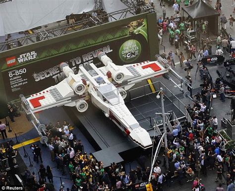 The Largest Model Ever Built The Making Of Life Size Lego X Wing Plane