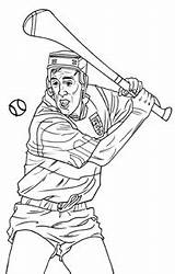 Hurling Clipart Stick Clip Clipground sketch template