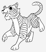 Tigre sketch template
