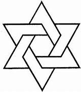 Star David Patterns Coloring Pages Printable Jewish Stained Glass Pattern Hanukkah Stars Outline Template Clipart Designs Symbols Crafts Google General sketch template