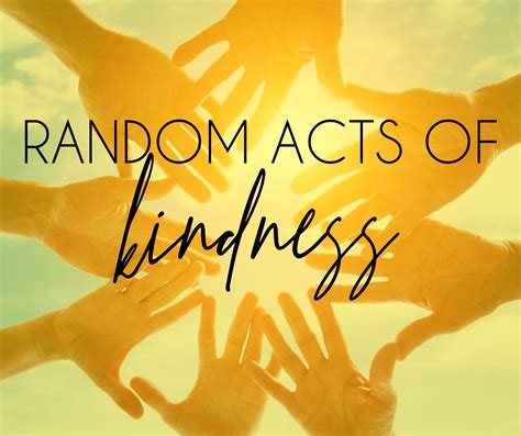 random acts  kindness lindsey associates