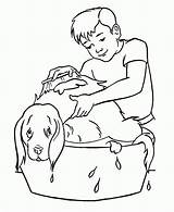 Colorear Banho Cachorro Dando Menino Desenho Perro Chachipedia Banando Cão Meninos Bañándose sketch template