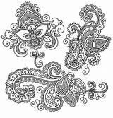 Henna Doodle sketch template
