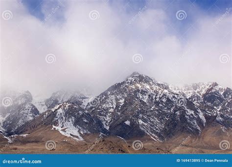 winter eastern sierra nevada mountains stock image image  nature