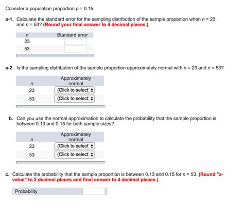 solved   population proportion p    cheggcom