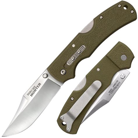cold steel releases double safe hunter folding knife