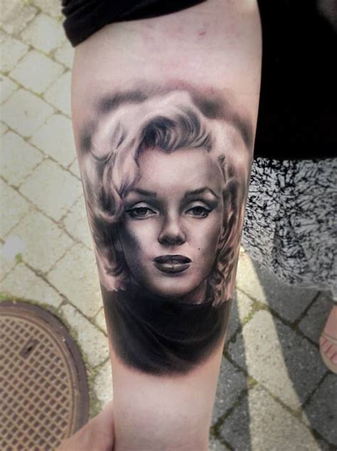 Marilyn Monroe Sleeve Tattoo Tattoo
