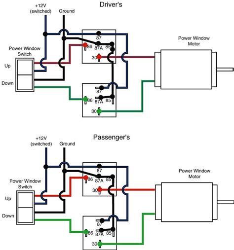 power window wiring diagram webtor  extraordinary switch diagrams  trailer wiring diagram