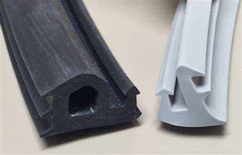 epdm  silicone choosing   material rubber extrusions
