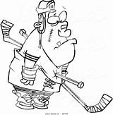 Hockey Drawing Cartoon Player Rink Coloring Players Getdrawings Use Pages Drawings Penalty Ice sketch template
