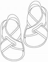 Sandals Coloring Pages Flip Flop Colouring Printable Flops Sandal Kids Clipart Sheets Color Summer Shoes Popular Getcolorings Library sketch template