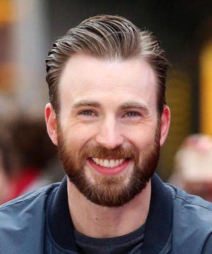 Chris Evans Shaved Beard Captain America 3