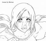 Crying Orihime Deviantart sketch template