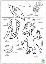 Dinokids Train Coloring Dinosaur Dino Close sketch template