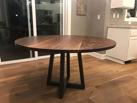 handcrafted custom oregon walnut dining table