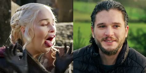 Game Of Thrones Star Kit Harington Gagged During Jon And Dany S