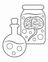 Potion sketch template
