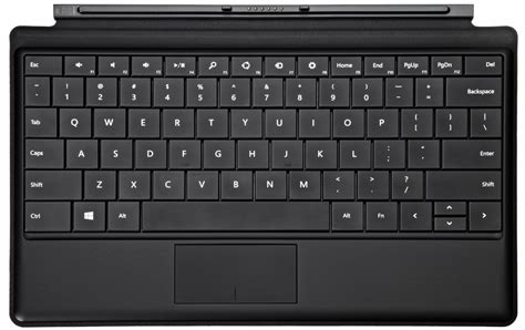 restored keyboad type cover  microsoft surface prort  black