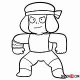 Steven Universe Ruby Draw Easy Sketchok Drawing Step Characters sketch template