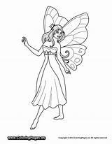 Coloring Pages Princess Fairy Anime Ages Oloring sketch template