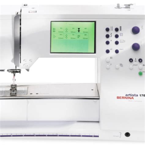 embroidery machines bernina artista