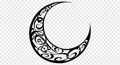 crescent moon logo moon monochrome engraving rim png pngwing