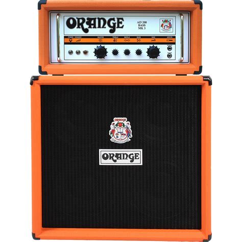 orange amplifiers ad series adb  tube bass amp head orange
