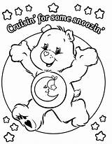 Coloring Care Bear Bears Pages Colouring Kids Adult Printable Bedtime Adults Color Sheets Print 2000 Cheer Cute Book Girls Disney sketch template