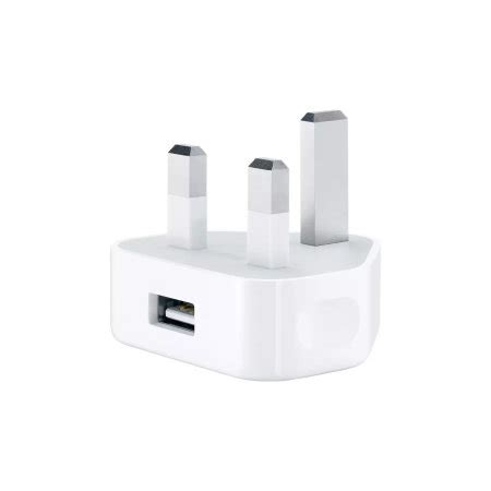 official apple iphone    charging adapter white