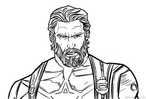 awesome captain america coloring page  printable coloring pages