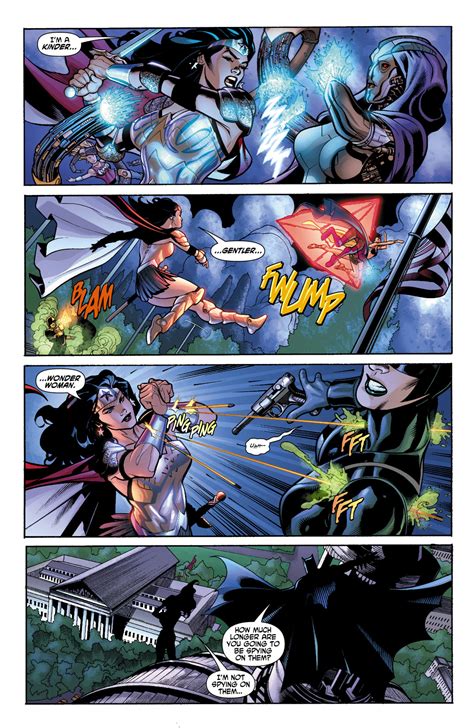 Power Girl Supergirl Vs Wonder Woman Donna Troy