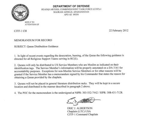 department   air force memorandum template