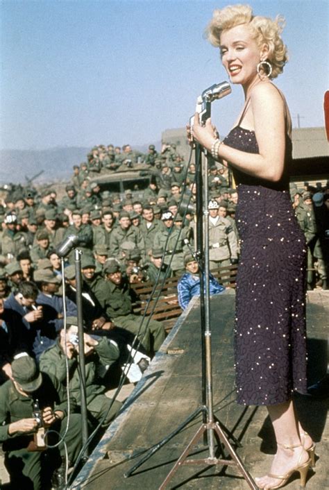 katherine jenkins marilyn monroe moment as she performs for troops in afghanistan daily mail