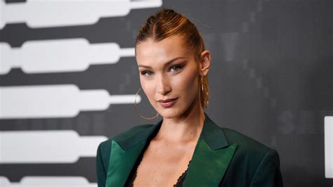 model bella hadid opens up about harbouring insecurities her nose job