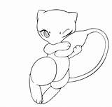 Mew Getdrawings Outline Colouring Clipart Seekpng Clipartkey sketch template