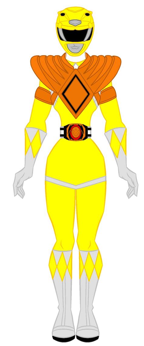 Mighty Morphin Power Rangers Yellow Ranger By