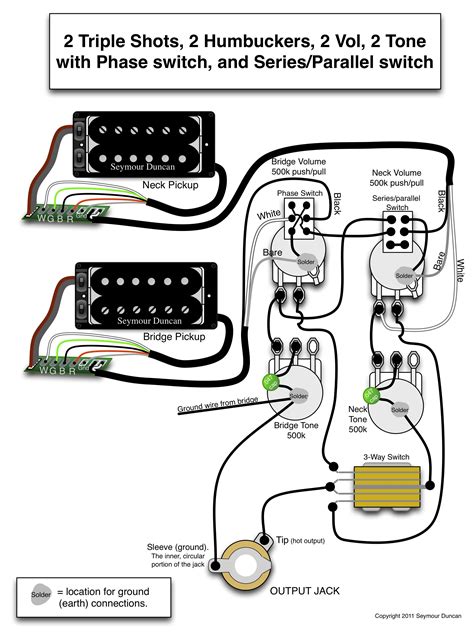 pot wiring diagram gibson