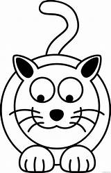 Cat Kitty Coloring4free Coloring Pages Printable Puppy Drawing Bpng Realistic Related Posts Clipartmag sketch template