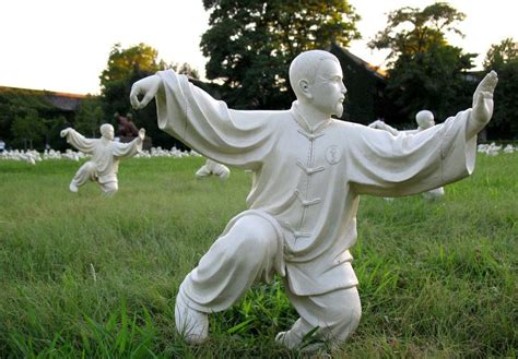 tai chi sculpture garden misrillet  partly inspired  asian martial arts