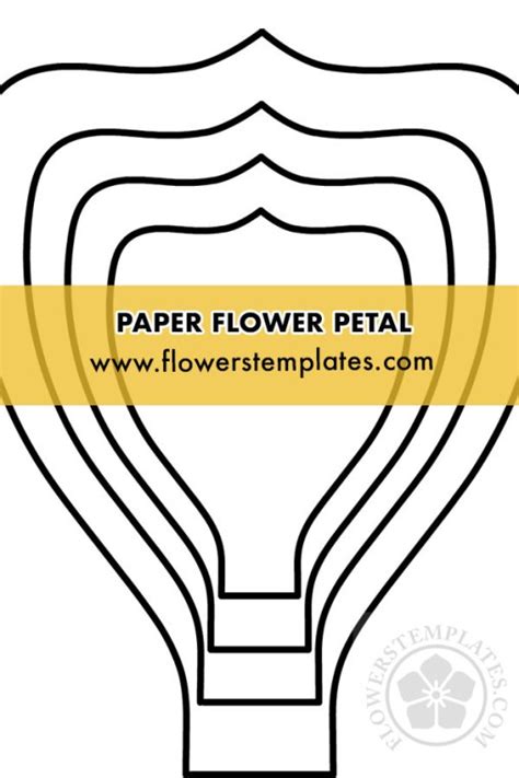paper flower template   flowers templates