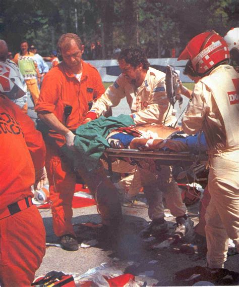 Ayrton Senna Helmet After Crash