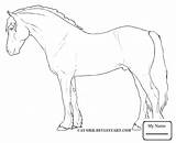 Horse Pages Coloring Arabian Clydesdale Horses Drawing Color Getcolorings Spotted Getdrawings sketch template