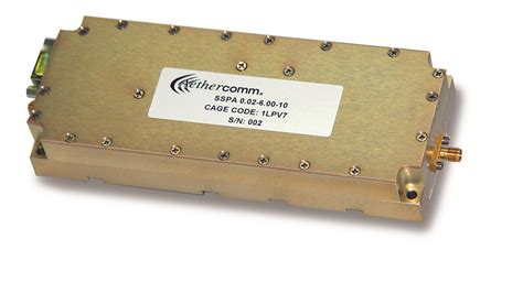 gan broadband rf power amplifier solid state  mhz  ghz