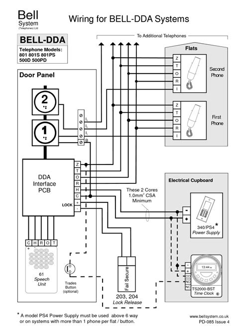 bell system model  wiring diagram wiring diagram