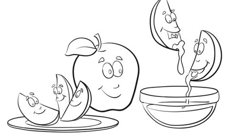 rosh hashana coloring pages