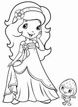 Coloring Pages Blossom Orange Berrykin Strawberry Shortcake Cartoon Printable Princess Tart Pop Salon Beauty Color Drawing Getcolorings Characters Drawings Print sketch template